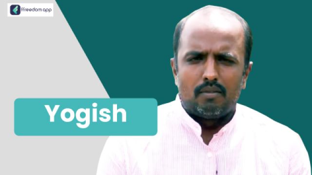 Yogish is a mentor on Integrated Farming, Retail Business and Fruit Farming on ffreedom app.
