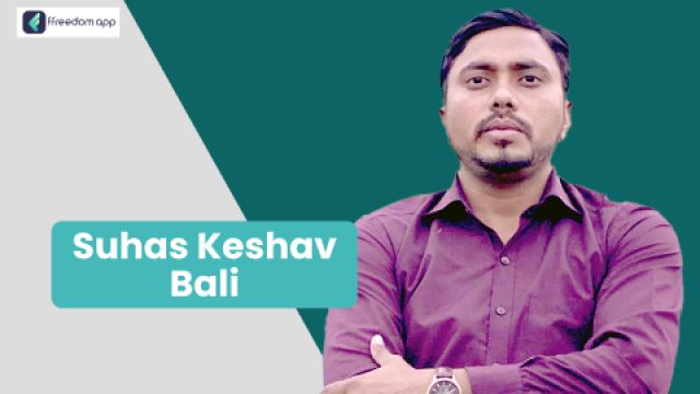 Suhas Keshav Bali ಇವರು ffreedom app ನಲ್ಲಿ ತರಕಾರಿ ಕೃಷಿ ಮತ್ತು ಕೃಷಿ ಬೇಸಿಕ್ಸ್ ನ ಮಾರ್ಗದರ್ಶಕರು