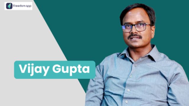 Vijay Gupta फ़्रीडम ऐप पर सेवा व्यापार के मेंटर है।