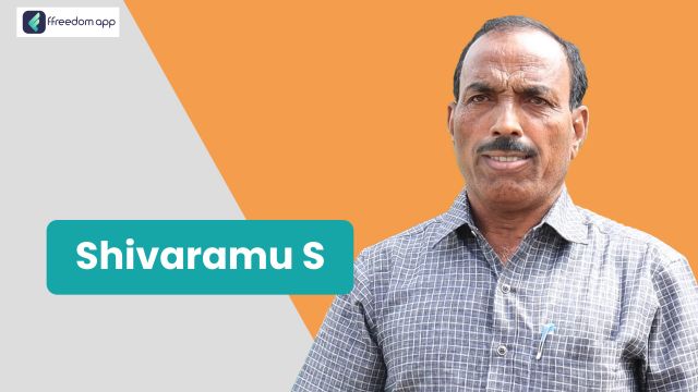 S Shivaramu फ़्रीडम ऐप पर दूध उत्पादन/डेयरी, खेती की मूल बातें और कृषि उद्यमिता/ एग्रीप्रेन्योरशिप के मेंटर है।