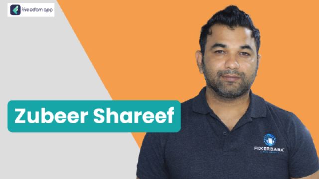 Zubeer Shareef फ़्रीडम ऐप पर खुदरा व्यापार और सेवा व्यापार के मेंटर है।
