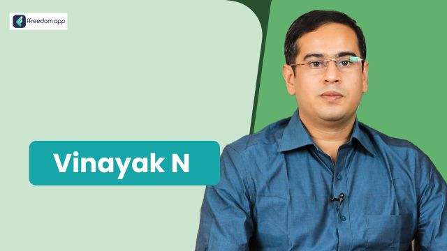 Vinayak N फ़्रीडम ऐप पर घरेलू व्यापार, सेवा व्यापार और रेस्टोरेंट और क्लाउड किचन व्यापार के मेंटर है।