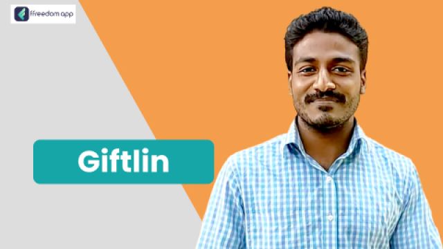 Giftlin ಇವರು ffreedom app ನಲ್ಲಿ ಜೇನು ಕೃಷಿ ನ ಮಾರ್ಗದರ್ಶಕರು