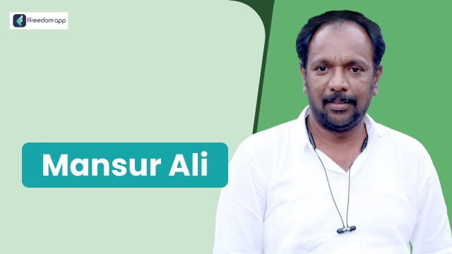 Mansur Ali என்பவர் டிராவல் மற்றும் லாஜிஸ்டிக் சார்ந்த வணிகம் மற்றும் சேவை மைய வணிகம் ffreedom app-ன் வழிகாட்டி