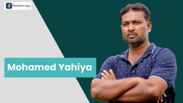 Mohamed Yahiya फ़्रीडम ऐप पर भेड़-बकरी पालन के मेंटर है।