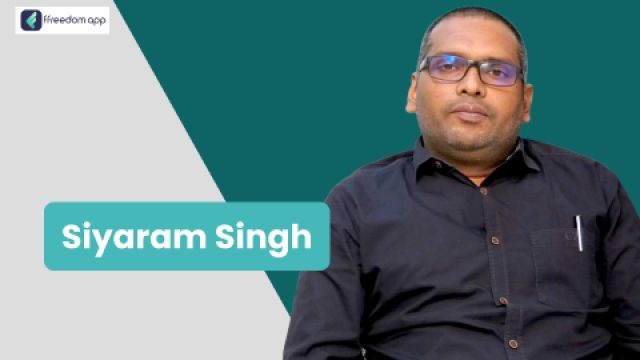 Siyaram Singh फ़्रीडम ऐप पर सेवा व्यापार और रियल एस्टेट व्यापार के मेंटर है।