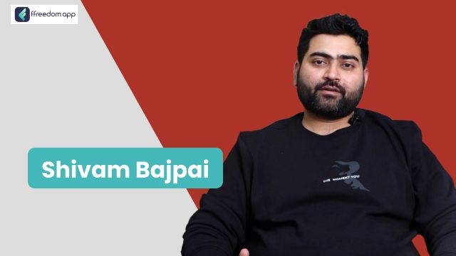 Shivam Bajpai फ़्रीडम ऐप पर सौंदर्य और स्वास्थ्य व्यापार के मेंटर है।
