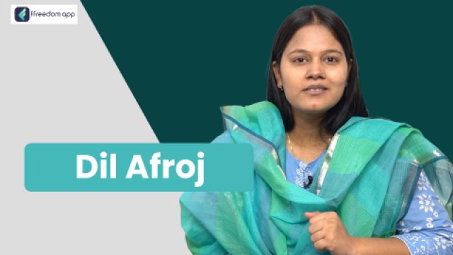 Dil Afroj फ़्रीडम ऐप पर हस्तशिल्प व्यापार और फैशन और कपड़े व्यापार के मेंटर है।