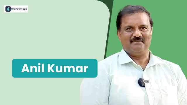 Anil Kumar is a mentor on Integrated Farming, Fruit Farming and Basics of Farming on ffreedom app.