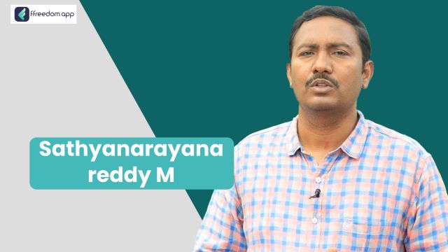 Mandla Satyanarayana Reddy फ़्रीडम ऐप पर स्मार्ट फार्मिंग के मेंटर है।
