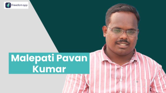 Malepati Pavan Kumar ಇವರು ffreedom app ನಲ್ಲಿ ಆಹಾರ ಸಂಸ್ಕರಣೆ & ಪ್ಯಾಕೇಜ್ಡ್ ಆಹಾರ ಬಿಸಿನೆಸ್ ಮತ್ತು ಮ್ಯಾನುಫ್ಯಾಕ್ಚರಿಂಗ್ ಬಿಸಿನೆಸ್ ನ ಮಾರ್ಗದರ್ಶಕರು