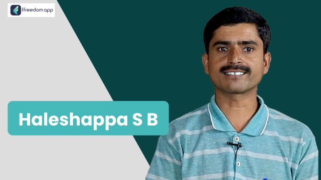 S B Haleshappa फ़्रीडम ऐप पर हस्तशिल्प व्यापार और व्यापार की मूल बातें के मेंटर है।
