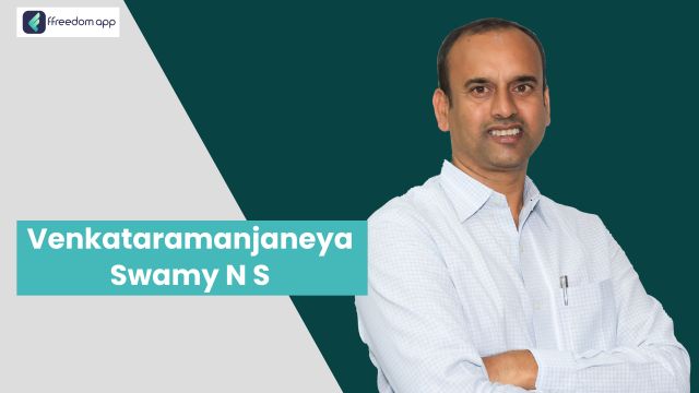 N S Venkataramanjaneya Swamy ಇವರು ffreedom app ನಲ್ಲಿ ಸಮಗ್ರ ಕೃಷಿ, ಕೃಷಿ ಬೇಸಿಕ್ಸ್ ಮತ್ತು ಹಣ್ಣಿನ ಕೃಷಿ ನ ಮಾರ್ಗದರ್ಶಕರು
