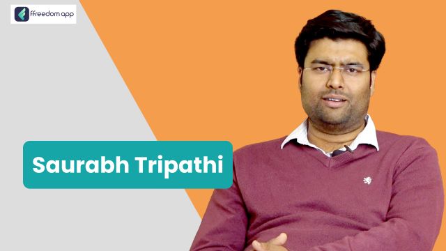 Saurabh Tripathi फ़्रीडम ऐप पर व्यापार की मूल बातें और स्मार्ट फार्मिंग के मेंटर है।