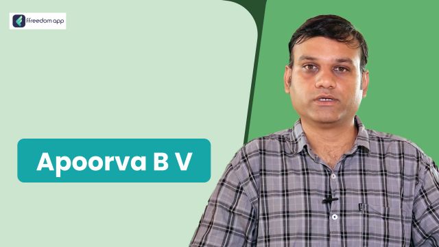 Apoorva B V is a mentor on Honey Bee Farming and Basics of Farming on ffreedom app.