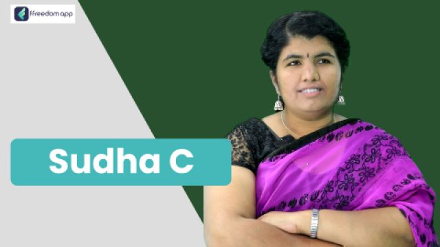 Sudha C फ़्रीडम ऐप पर रेस्टोरेंट और क्लाउड किचन व्यापार के मेंटर है।