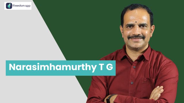 T.G. Narasimhamurthy फ़्रीडम ऐप पर  के मेंटर है।