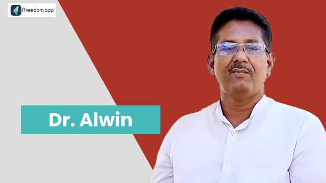 Dr.Alwin is a mentor on Smart Farming, Integrated Farming, Fish & Prawns Farming and Basics of Farming on ffreedom app.