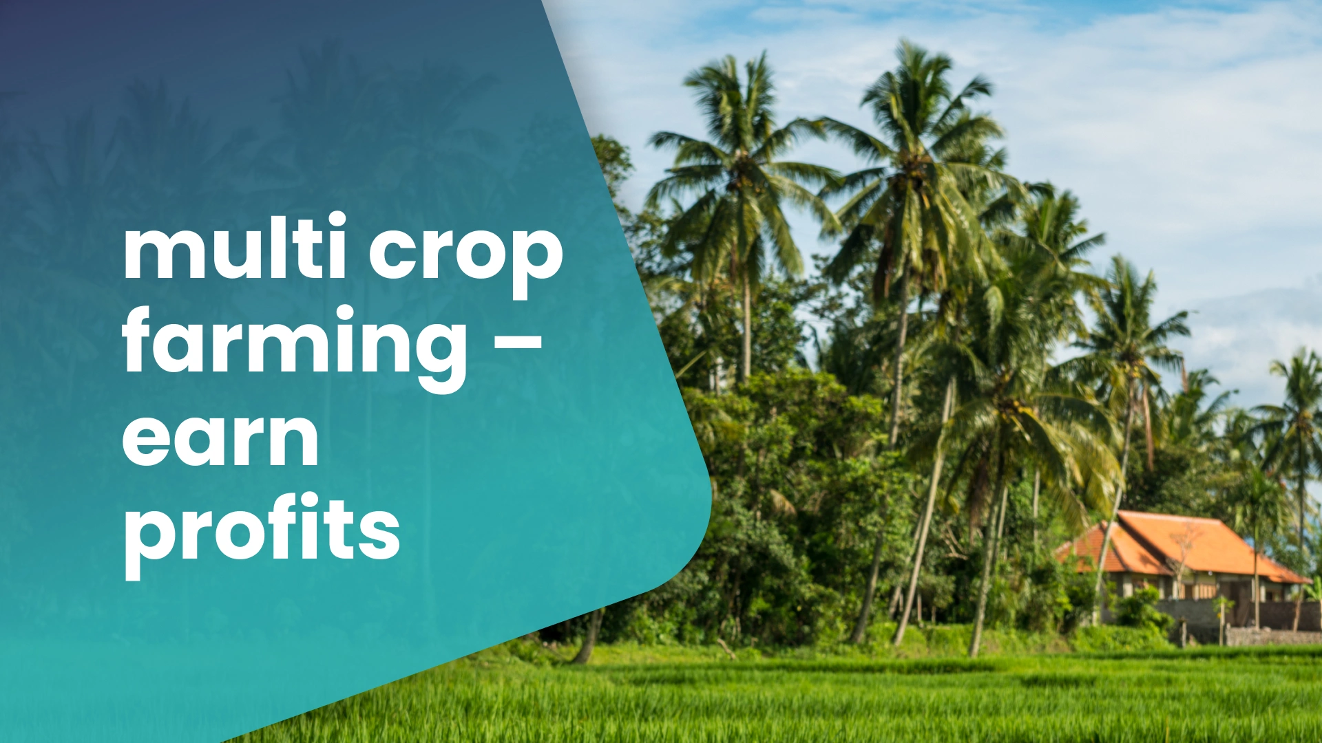 Course Trailer: Multi-Crop Farming Course - Earn daily from your farm!. Watch to know more.