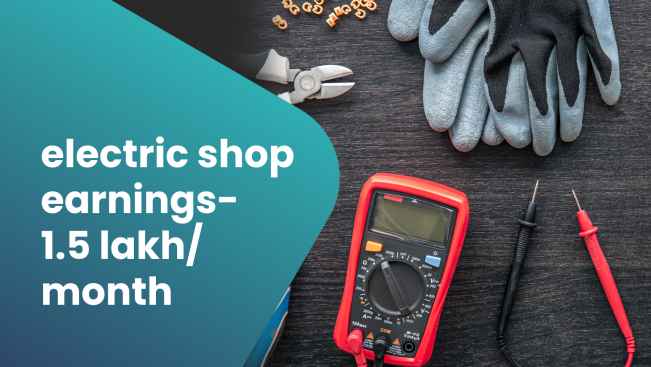 Course Trailer: Electric Shop - Earn up to Rs 1.5 lakh/ month. Watch to know more.