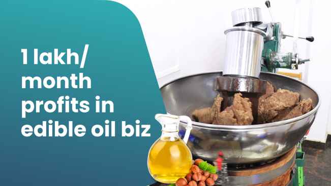 Course Trailer: Earn 1 Lakh Rupee Per Month Profits With Edible Oil Business. Watch to know more.