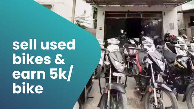 Course Trailer: Second-hand Two Wheeler Business - Earn up to Rs 5000/- per Bike Sale. Watch to know more.