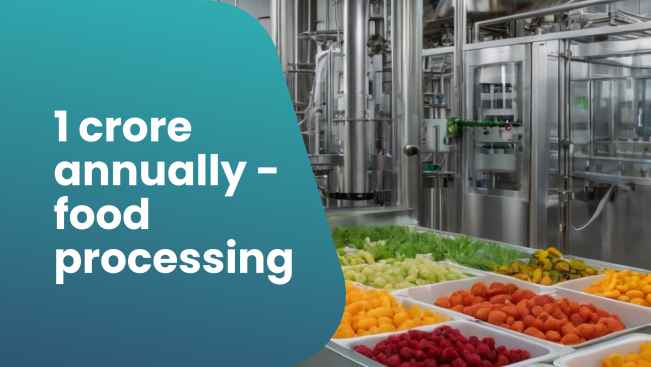 Course Trailer: Food Processing Business – Earn 1 crore in a year!. Watch to know more.