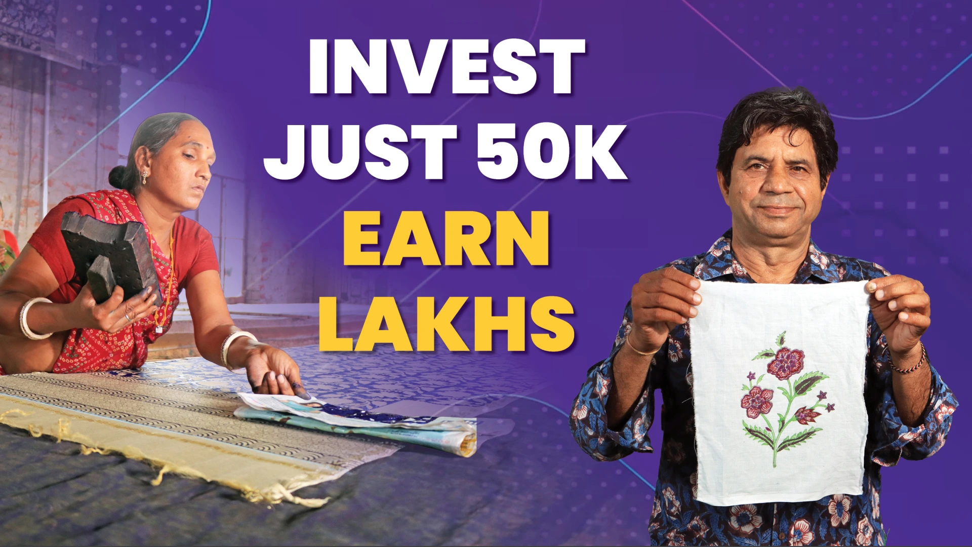 Course Trailer: Hand Block Printing Business- Start with Just 50k. Watch to know more.