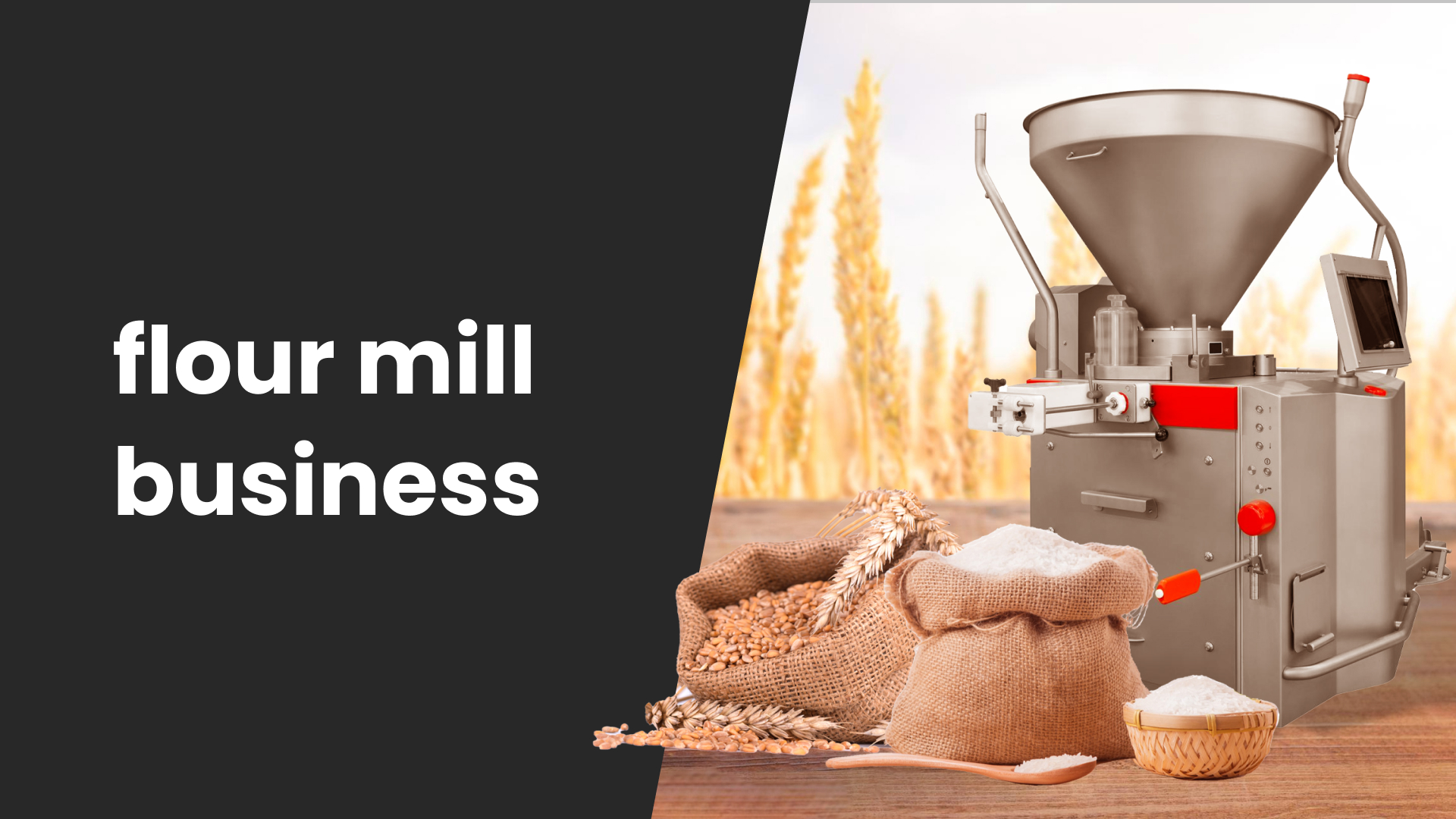 Course Trailer: Start a Successful Flour Mill Business Earn up to 8.5L Yearly/Machine. Watch to know more.