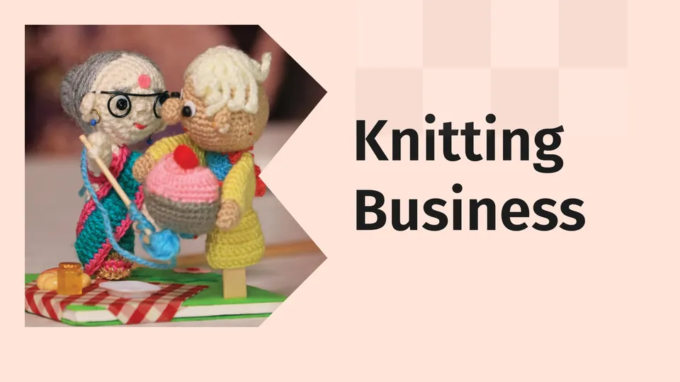 Knitting Business from Home- Start with just 5k vi