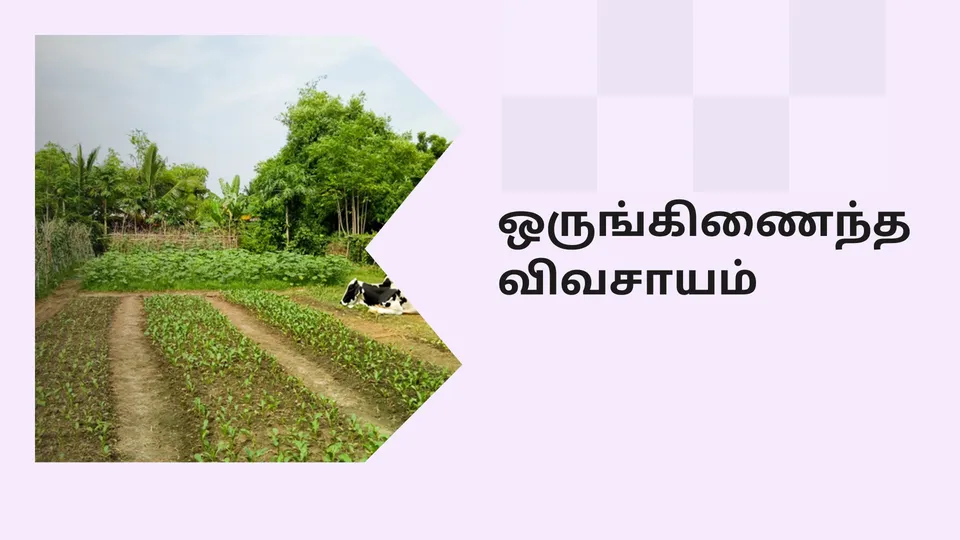கோர்ஸ் டிரெய்லர்: ஒருங்கிணைந்த விவசாயம். மேலும் தெரிந்து கொள்ள பார்க்கவும்.