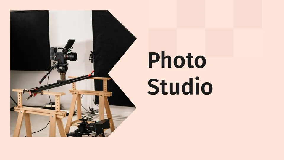 Photo studio business video