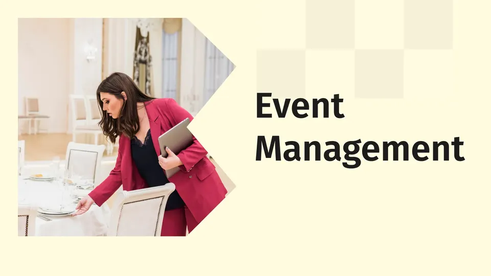 Event management course video