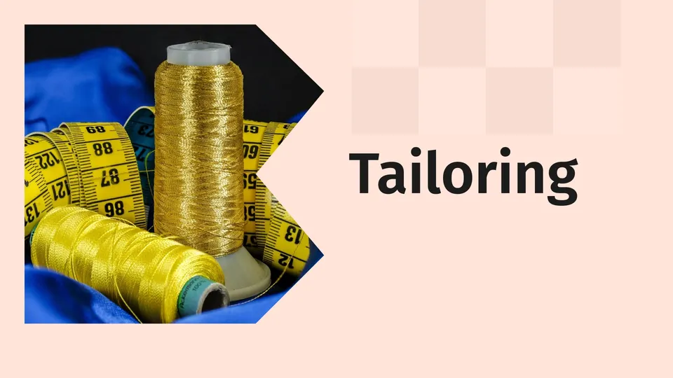 Tailoring for Beginners Course Video