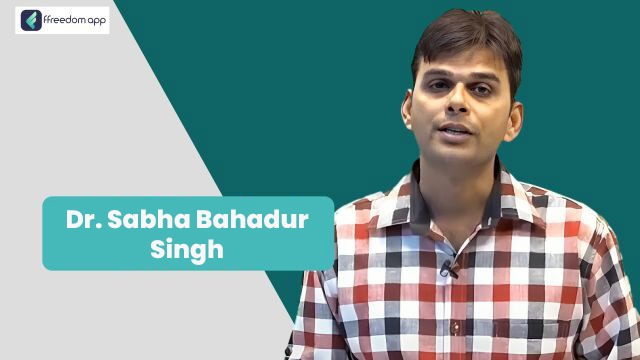 Dr. Sabha Bahadur Singh is a mentor on Dairy Farming, Mushroom Farming, Honey Bee Farming, Government Schemes For Business and Education & Coaching Center Business on ffreedom app.